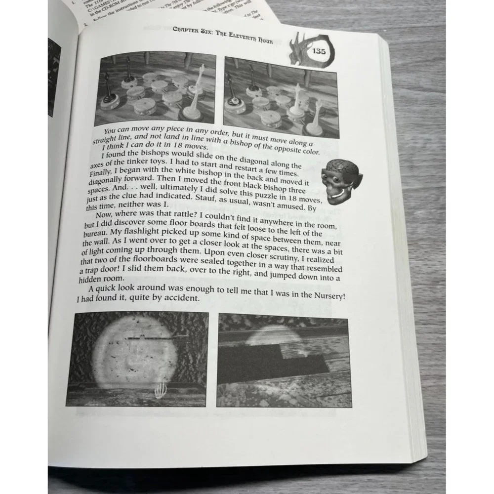 The 11th Hour CD Vintage PC Game and Official Strategy Guide